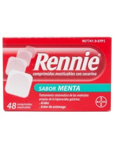 RENNIE 48 COMPRIMIDOS MASTICABLES C/ SACARINA