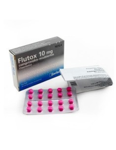 FLUTOX 10 MG 20 COMPRIMIDOS RECUBIERTOS